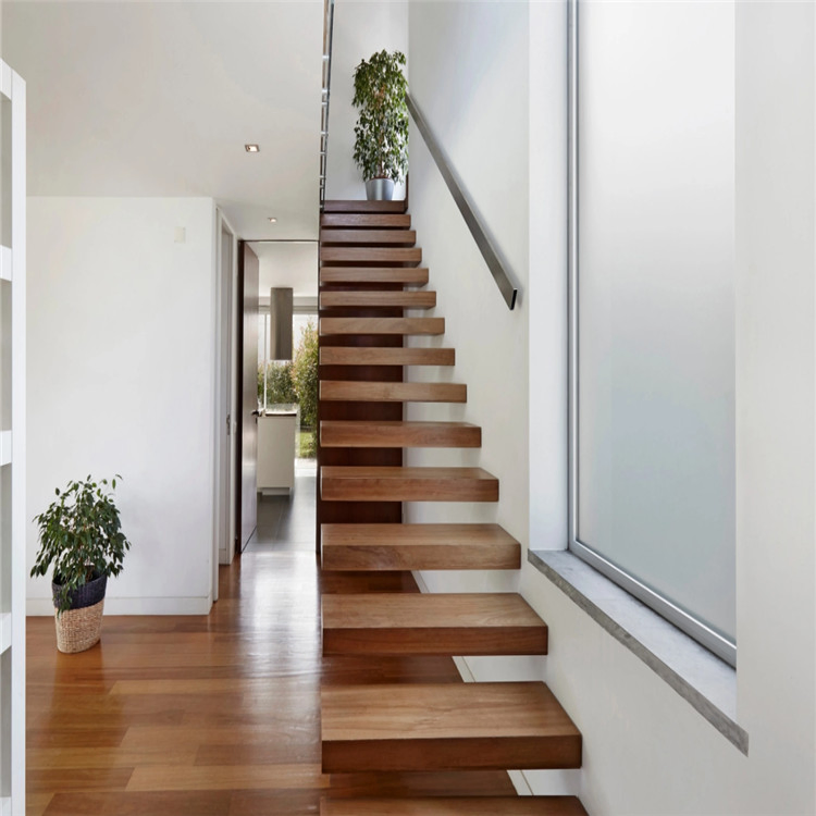 Ace Stair Railing Modern Design Steel Metal Stairs Rails Bracket Floating Staircase