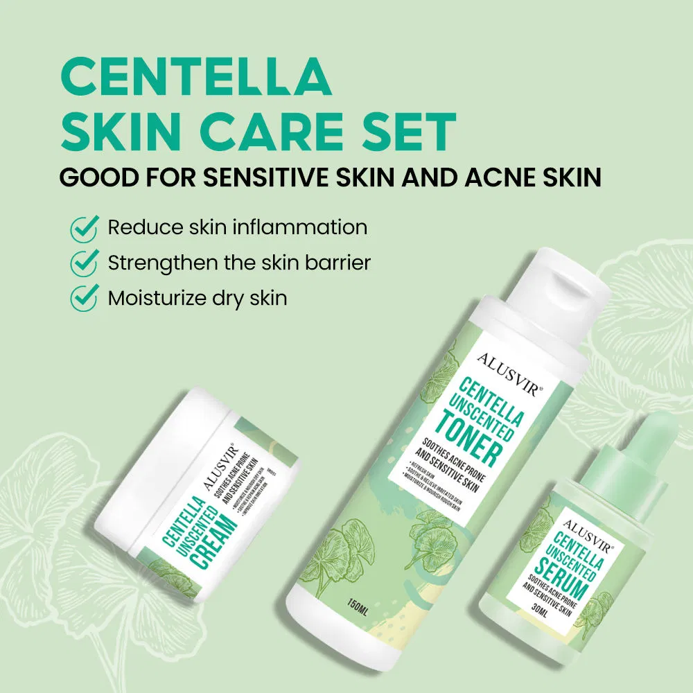 Calming Skin Centella Asiatica Soothing Vegan Facial Tone for Acne Sensitive Skin