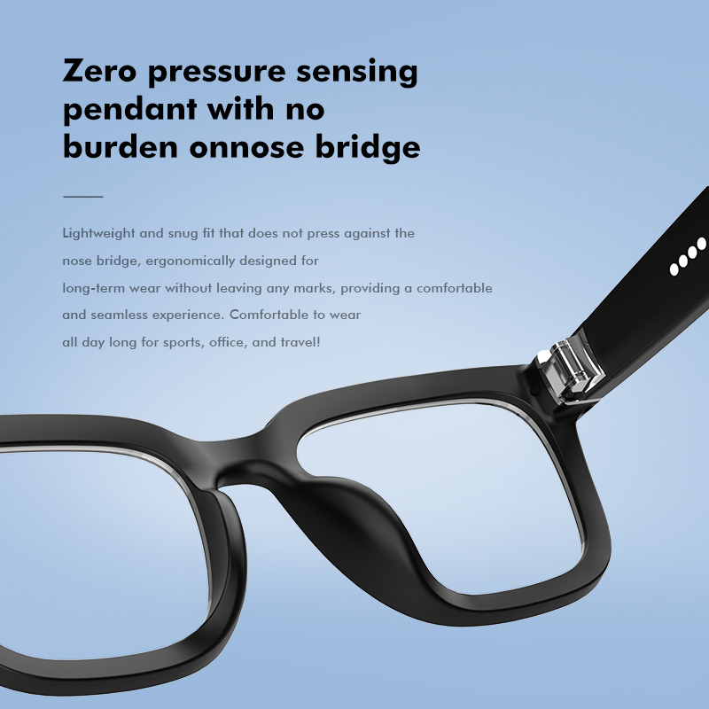 Music Sports Outdoor Ai Smart Eye Glasses Smart Glasses with Bluetooth