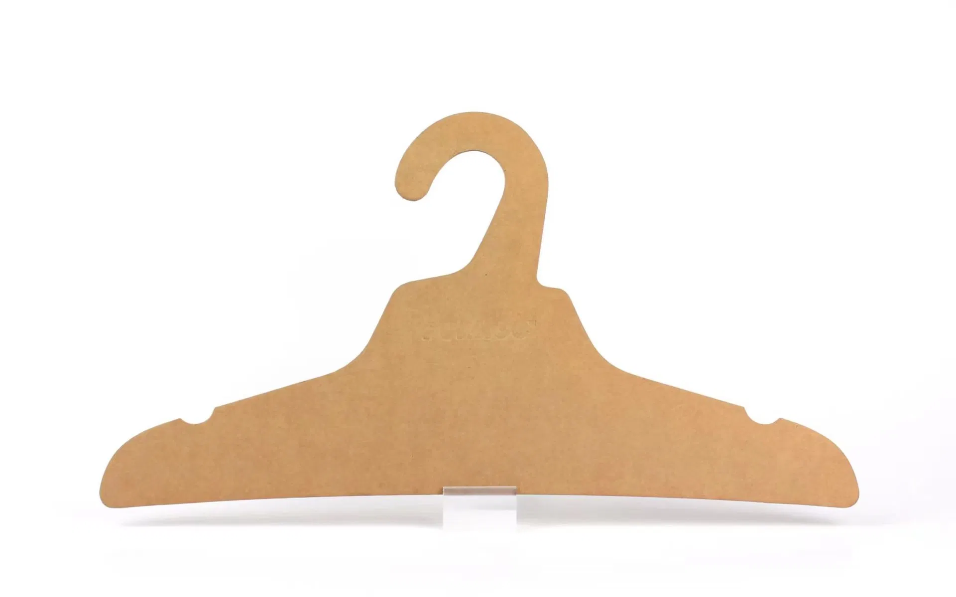 Paper Hanger Adult Model Environmentally Friendly Recyclable Plus Cardboard Hanger Kraft Paper Color Hanger Paper