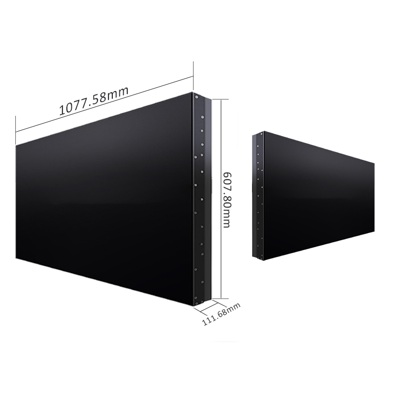 LCD Video Wall for Surveillance Center, Seamless Splicing, Stable 24/7 Operation, RS232 Loop, Emergency Subtitle, USB Firmware Upgrade