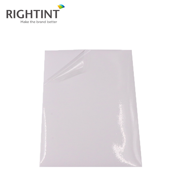Opaque PVC Rightint Carton A4, OEM label Self Adhesive Sticker