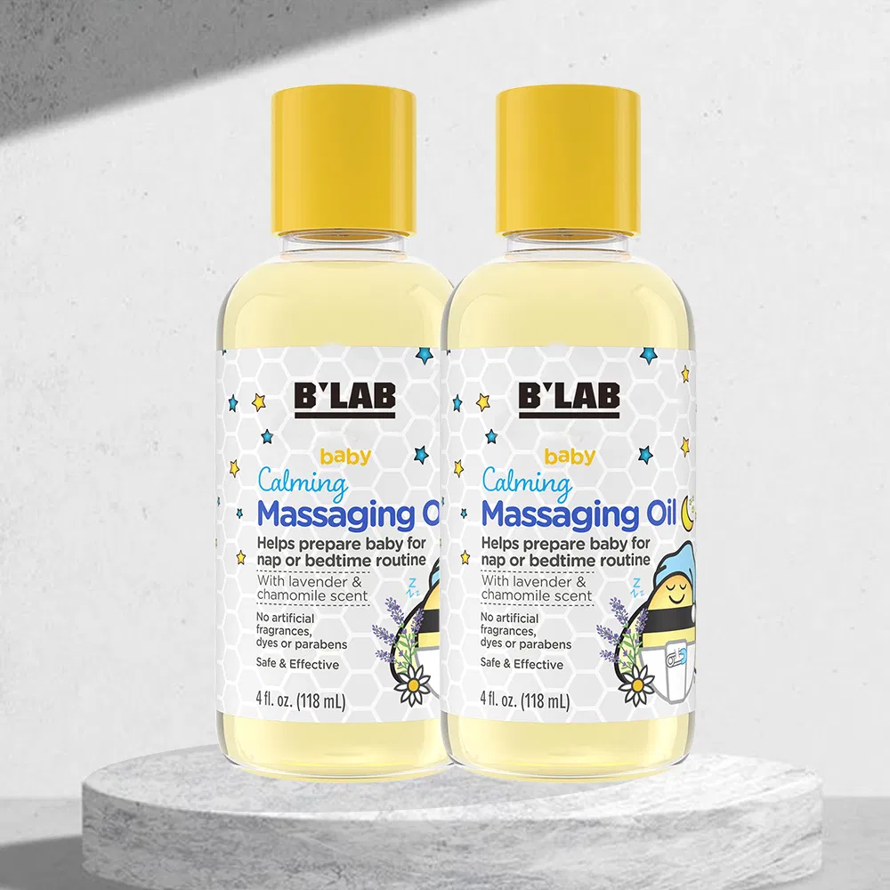 High Quality OEM ODM Chamomile and Lavender Baby Calming Massage Oil