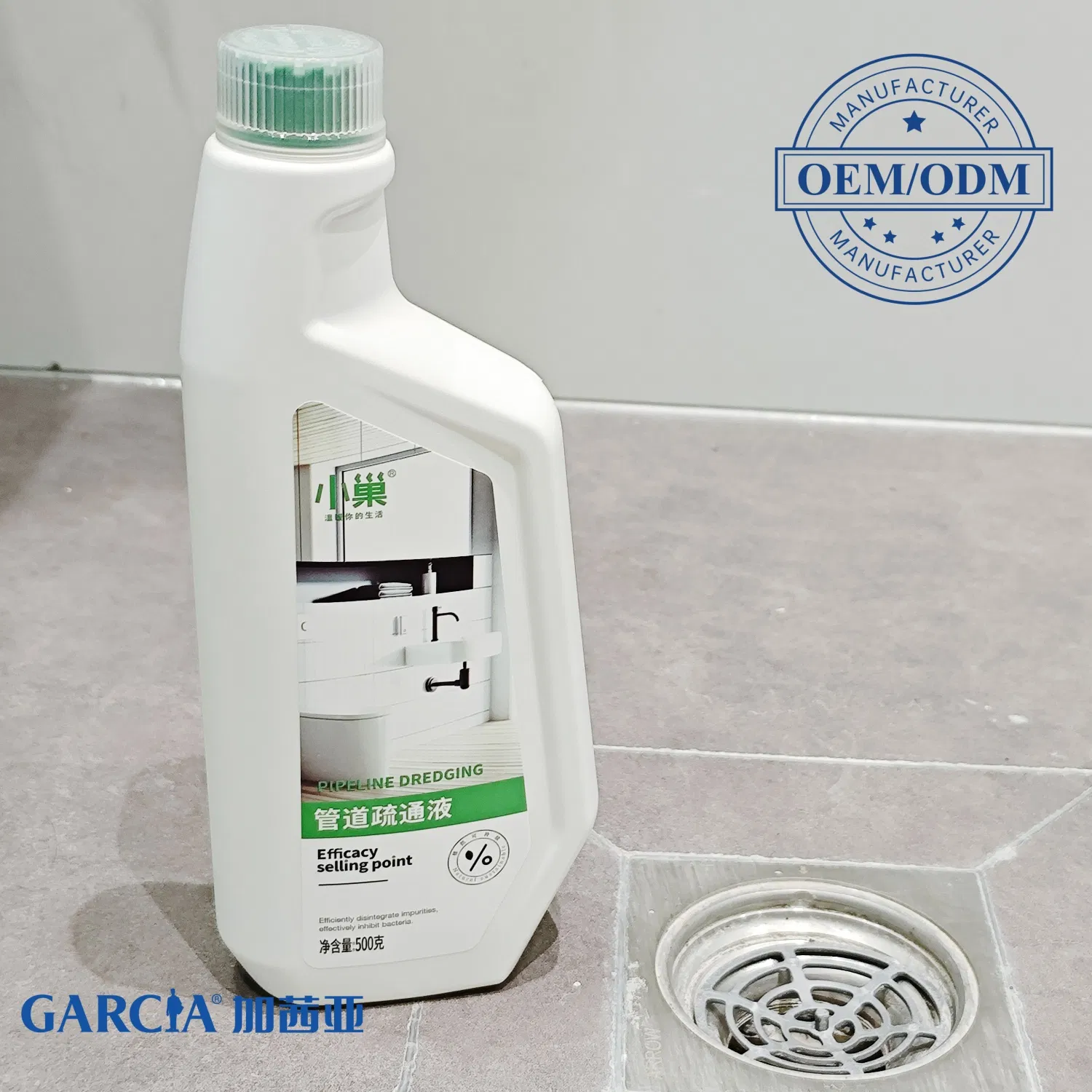 Strong Decontamination Drain Cleaner for Effective Pipe Unblocking