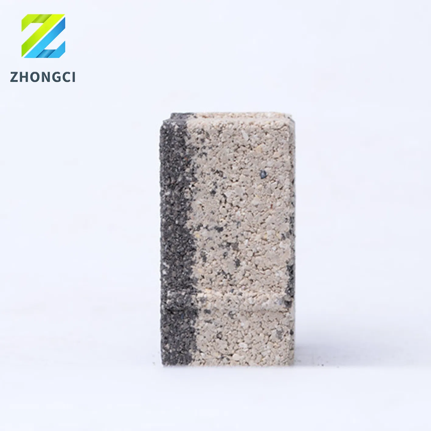 Zhongci Cheap Pervious Landscaping Red Interlocking Patio Brick Paver