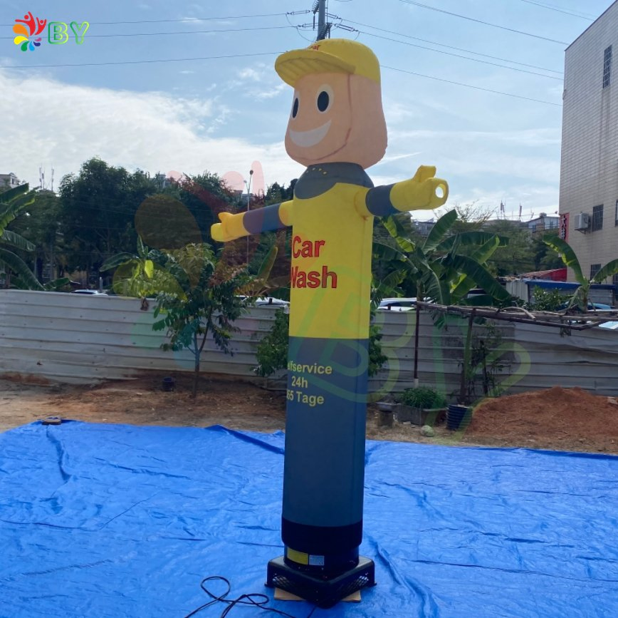 Customized Air Sky Wacky Waving Inflatable Tube Guy Air Dancer Advertising Inflatable Blower up Man