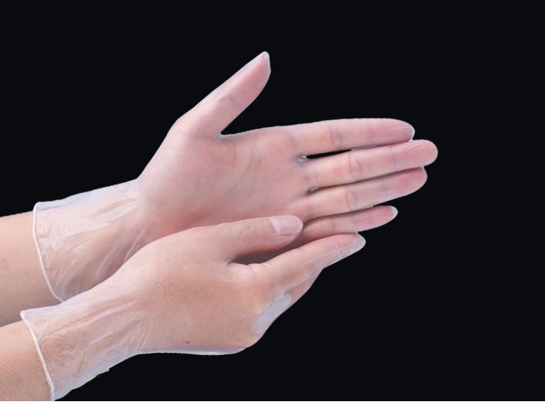 Disposable Product/Disposable Vinyl Gloves Clear/PVC Gloves for Industrial Use Only