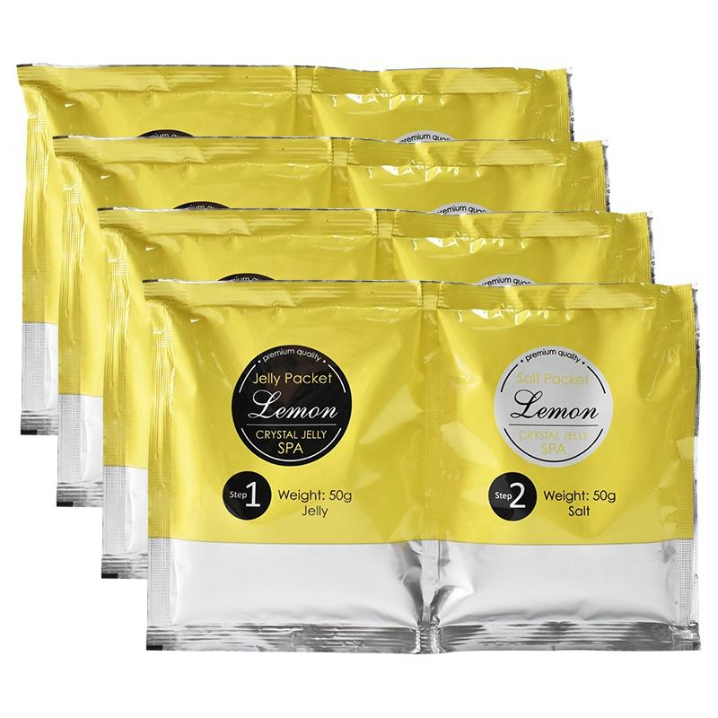 Aixin Cosmetics Foot Care Crystal Jelly Foot SPA Exfoliating Moisturizing Lemon Foot Bath Salt Foot Mask