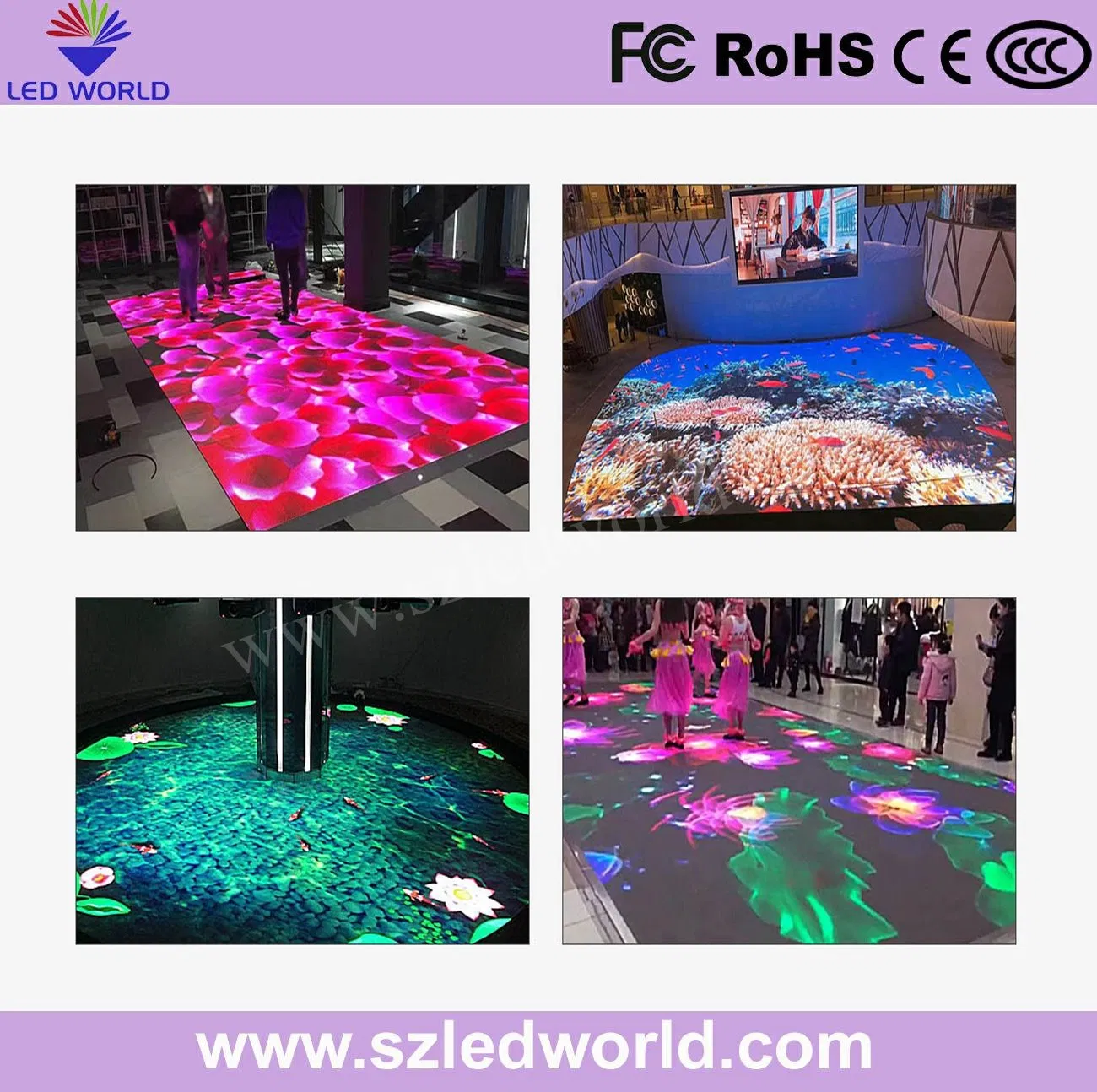P6.25 Outdoor IP65 Acrylic Dancing LED Display with Radar System Suitable for Small Area