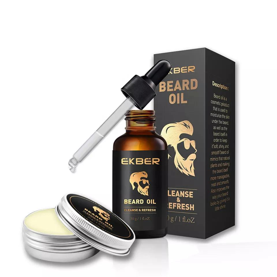Mustache Balm Cream and Beard Oil Kit