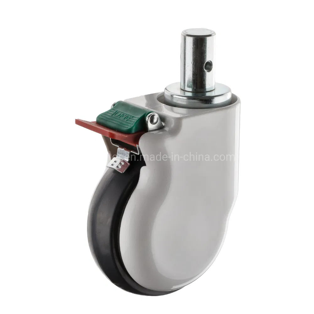 Noiseless Swivel Screw Medical Caster
