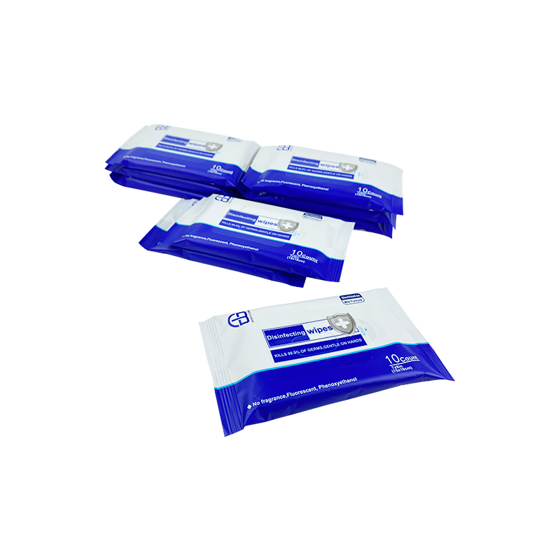 Disposable multi-purpose cleaning disinfecting wet wipes