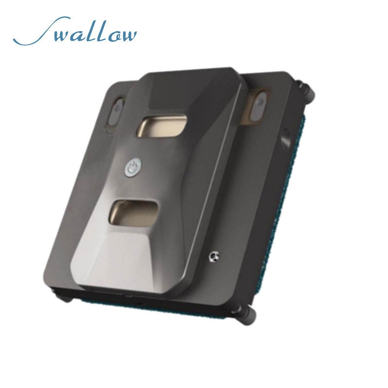 High Rise Smart Lass Cleaner Vacuum Industrial Water Spraying Outside APP Control Window Clean Robot Vacuum Cleaner