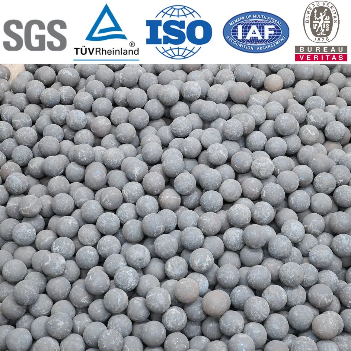 Кованые стальные мелющие шары 50-80 мм для шаровых мельниц