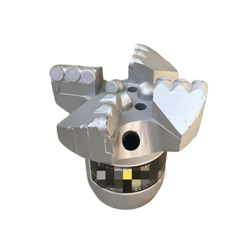 Буровая коронка PDC трехлопастная вогнутая