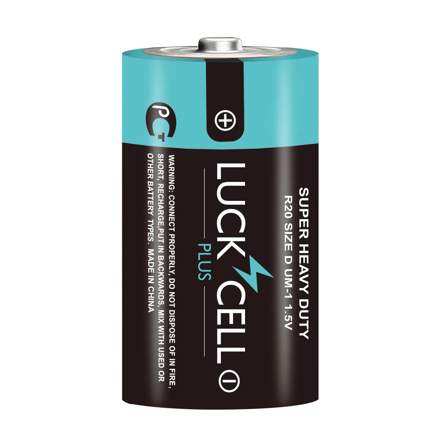 Батарейка R20 D Zinc Carbon 1.5V Luckcell