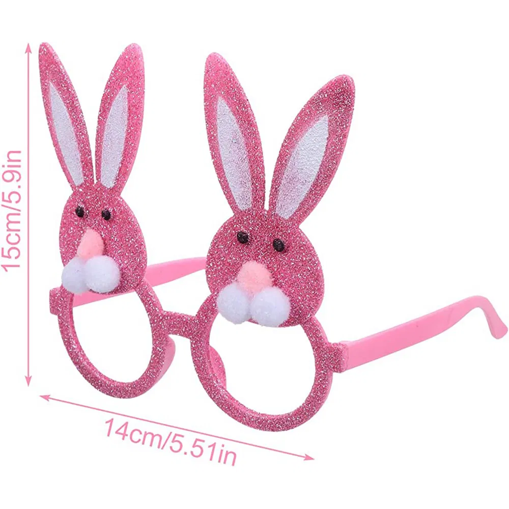 Cute Bunny Themed Party Glasses for Fun Celebrations