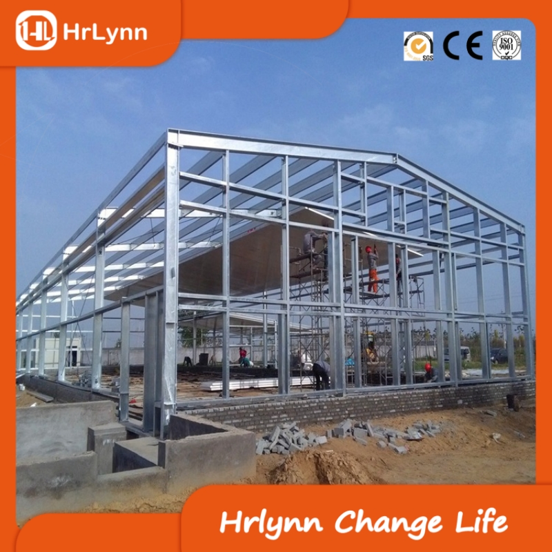 Design, Manufacture and Install Steel Structure Insulation Chicken Coop