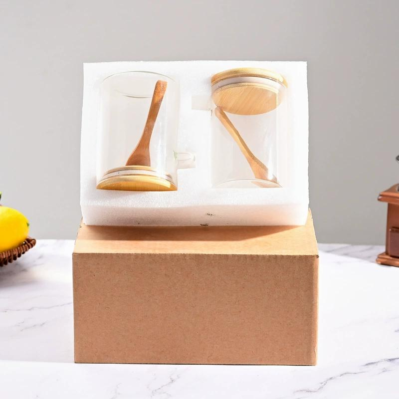 Premium Borosilicate Glass Storage Jars with Airtight Lids