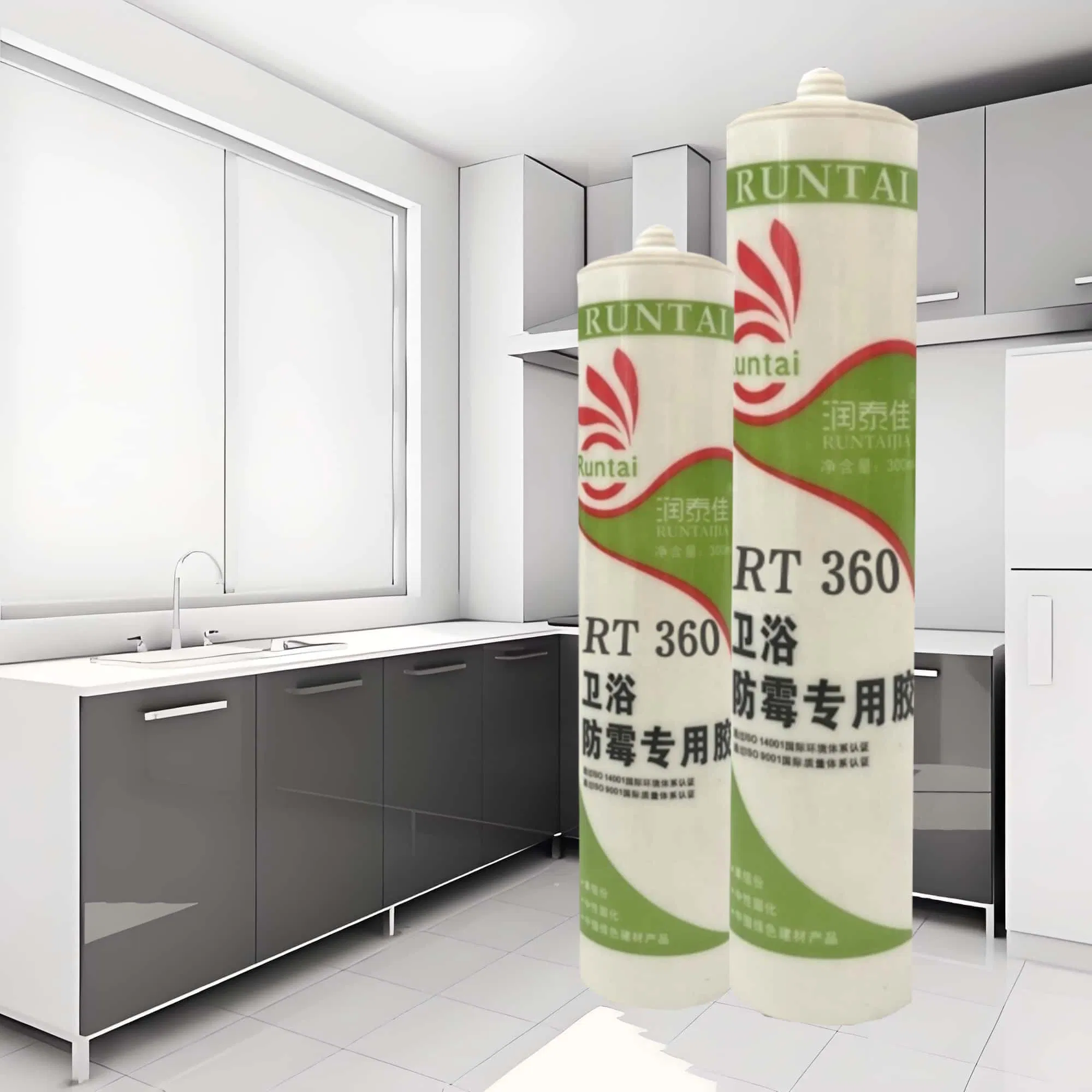 Best Quality Mildew Proof Silicone Sealant for High Grade Sanitary and Kitchen Sink Sealing