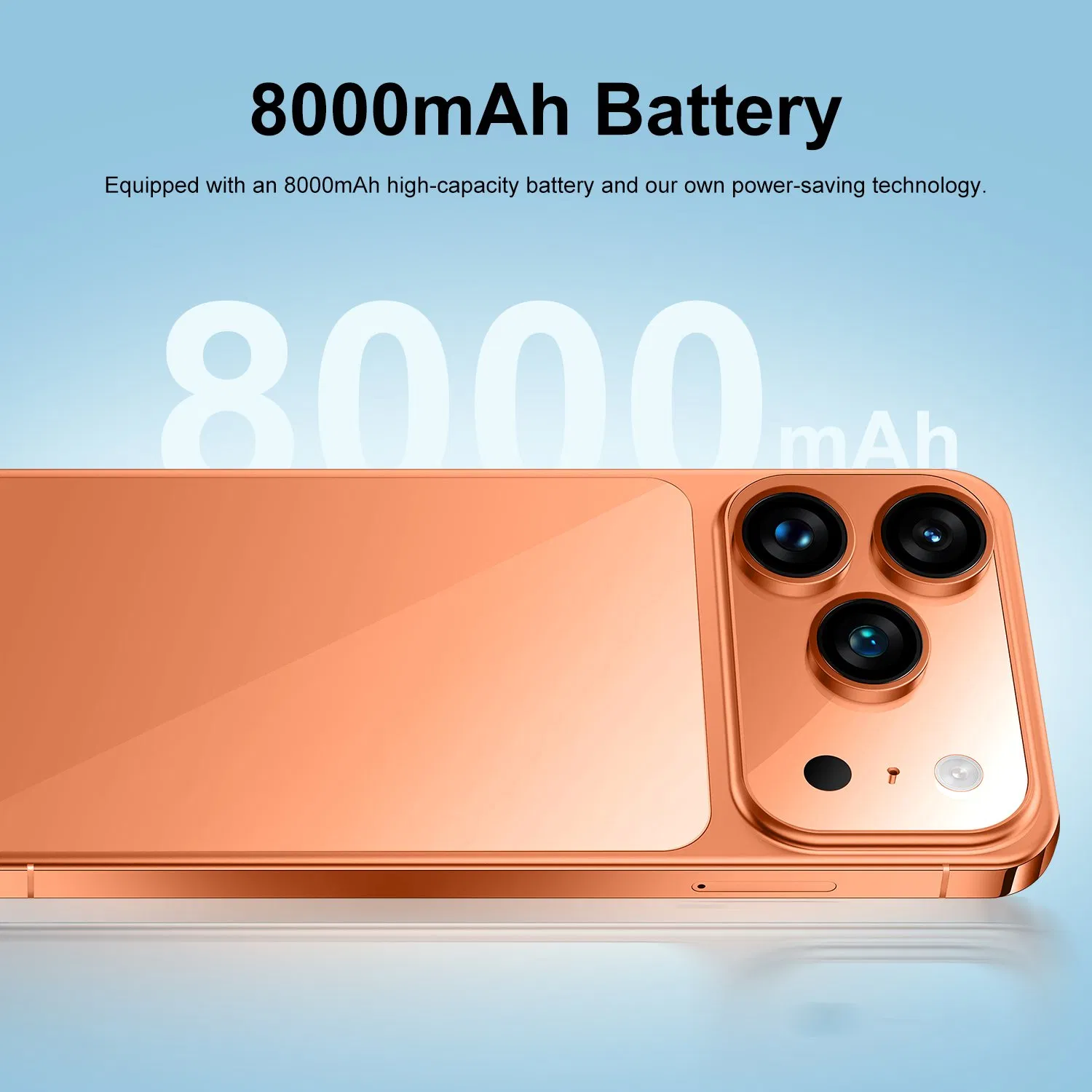 Phone Factory Customzied I17 PRO Max 48+72MP 256GB Face ID 5g NFC Global Mobile Phone