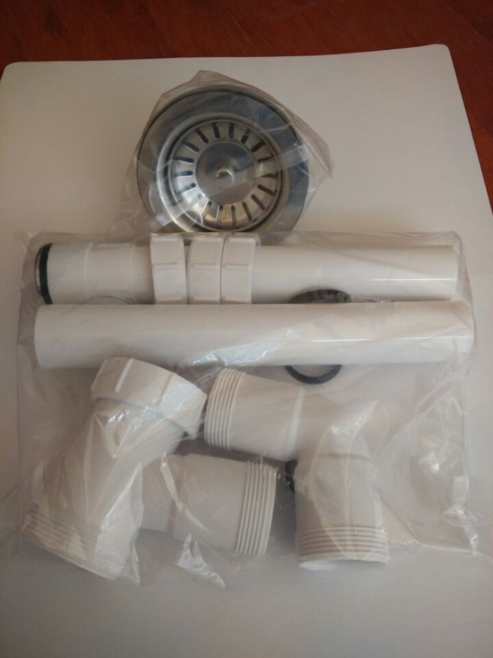 Раковина для прачечной 45 л из нержавеющей стали с тумбой