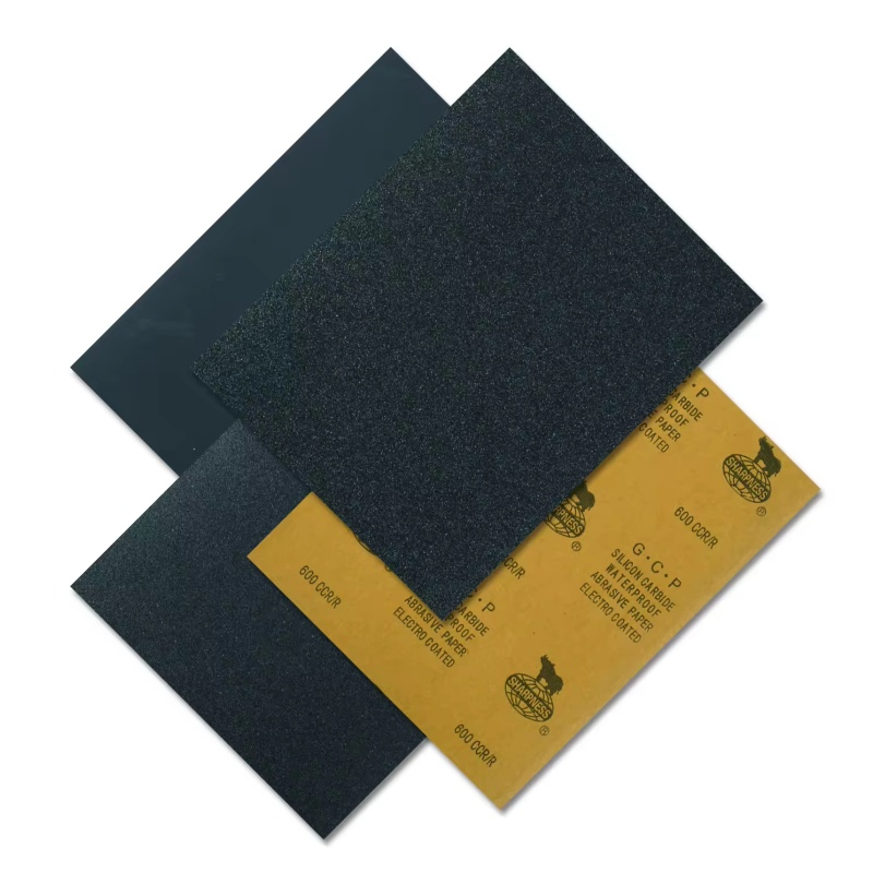 9X11inch Black Silicon Carbide Waterproof Sandpaper