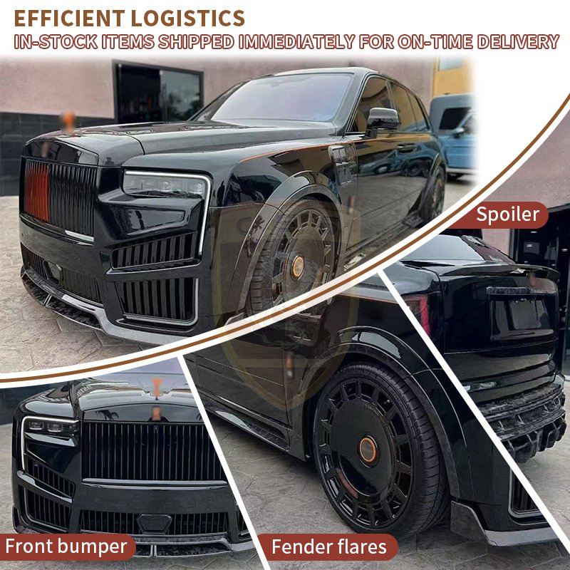 Upgrade Style Dry Carbon Fiber Body Kit for Rolls-Royce Cullinan