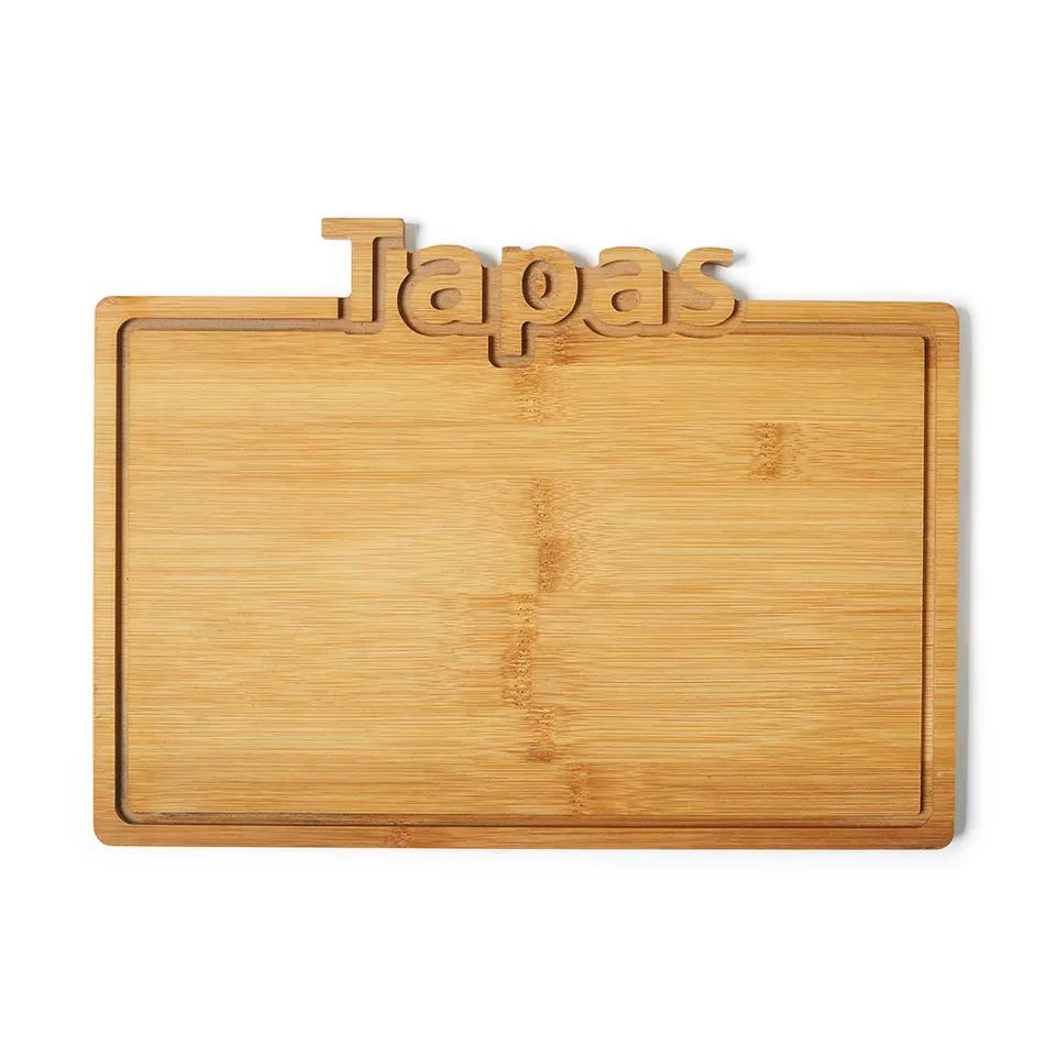 Custom Engraved Square Kitchen Tapas Serving Board Bread Chopping Board