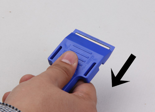 Cleaning Scraper Plastic Razor Scraper with 40mm Metal Blades