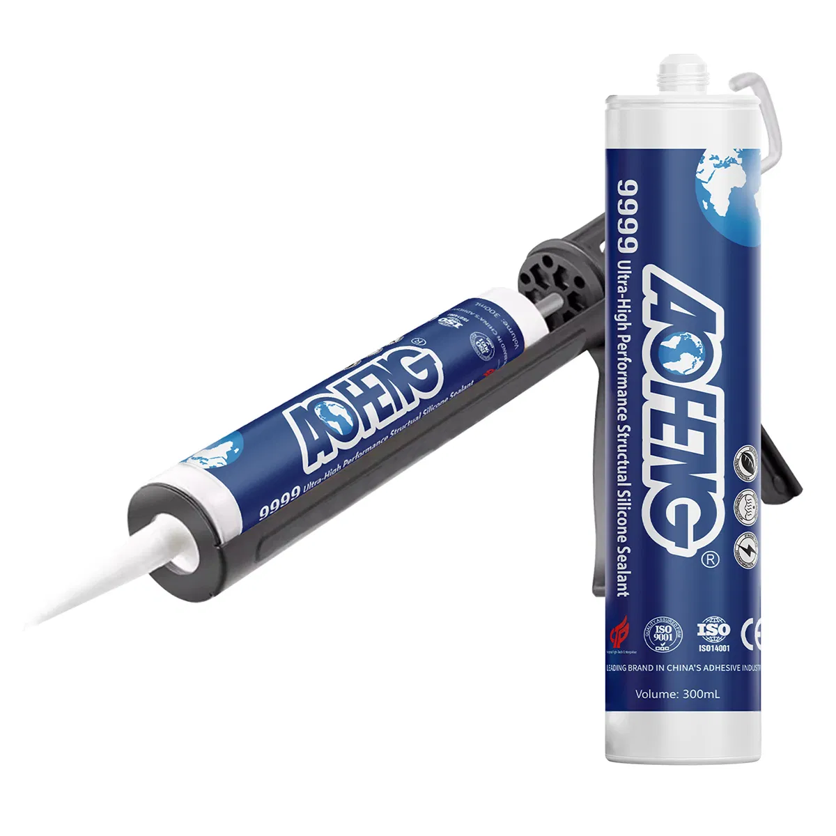 Multi-Use Silicone Sealant for Metal Curtain Walls, Glass, Stone, and Large Advertising Billboards Outdoors