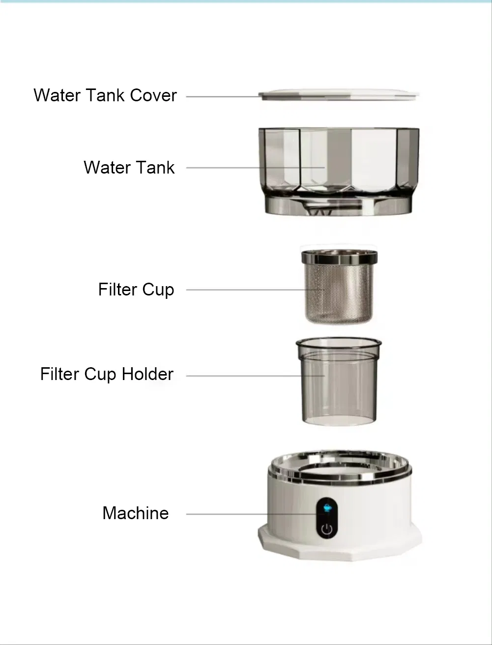 Electric Espresso Coffee Machine Battery Portable Automatic Coffee Machine
