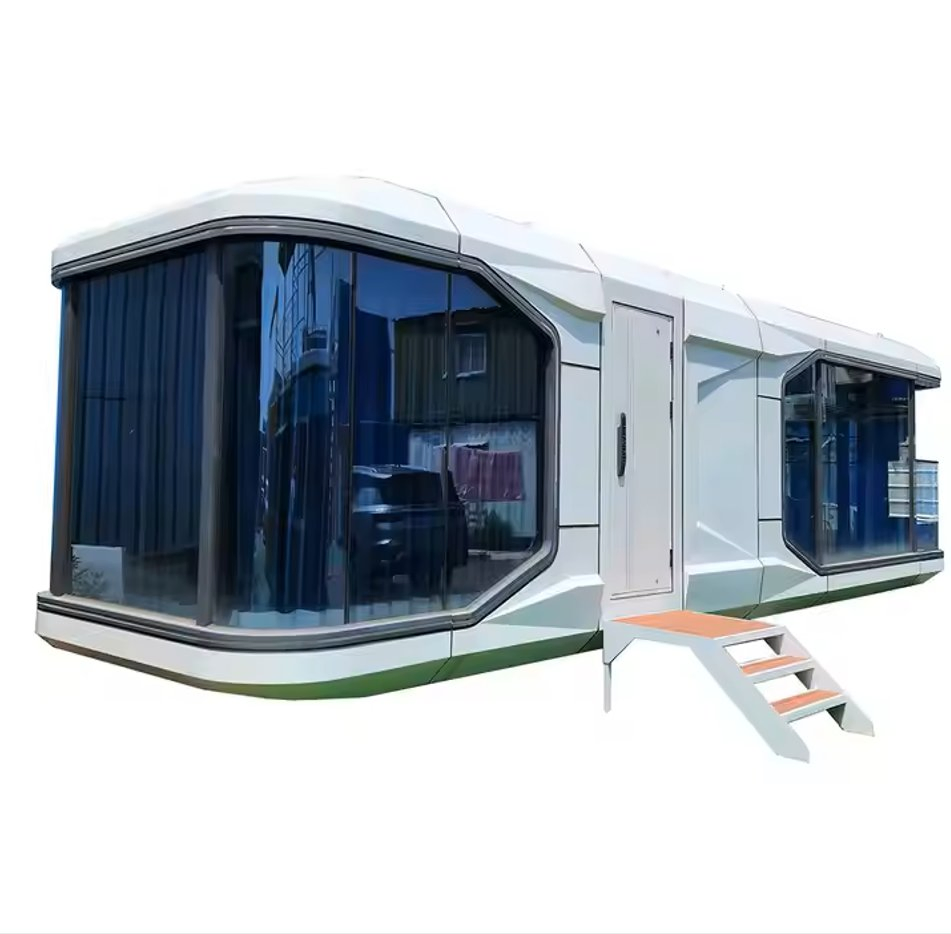 Space Capsule Tiny Complete Prefab House China Factory Custom Prefabricated Container House