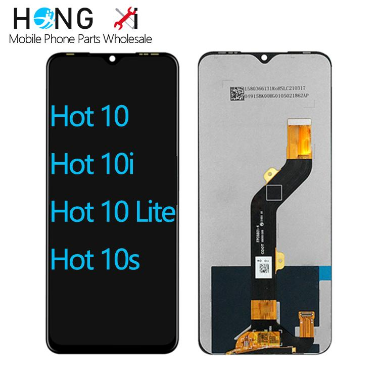Mobile Phone LCD for Infinix Note Hot 7 8 9 10 11 X650 S5 Play Display for Tecno Spark 2 3 4 5 6 7 Go Camon 12 15 16 17 18 Kc8 Kd6 Bd3 Kf6 Air PRO Touch Screen