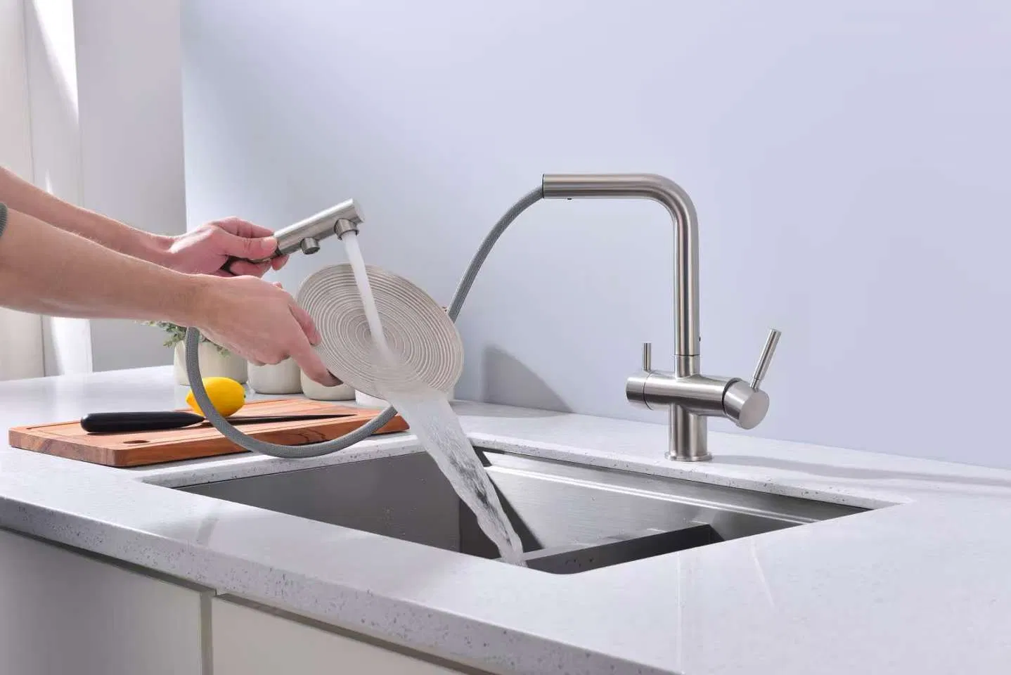 Кухонный смеситель для питьевой и очищенной воды SUS304