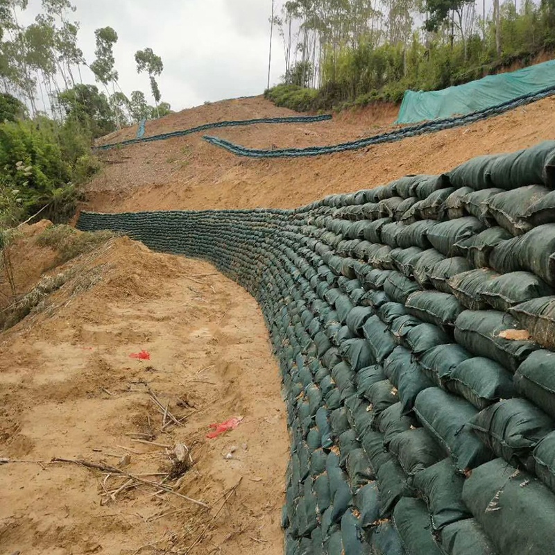 Durable Geotextile Geobag / Geosynthetic Bag Solutions for Riverbank Protection, Slope Stabilization, and Erosion Control by Chinese Experts