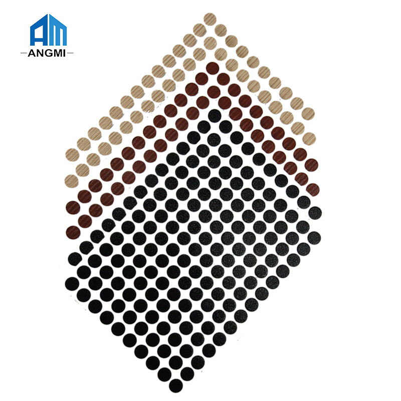 Screw Hole Covers PVC Adhesive Screw Cover Caps for Furniture