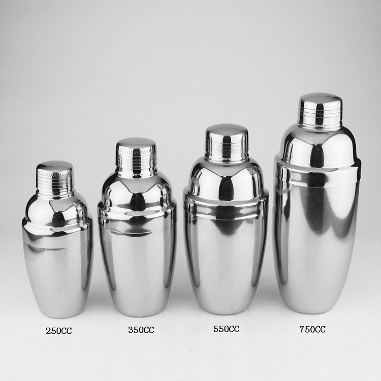 Grade Stainless Steel Wine Shaker with Different Sizes Stainless Steel Bar Wine Shaker Hot Selling Martini Shaker