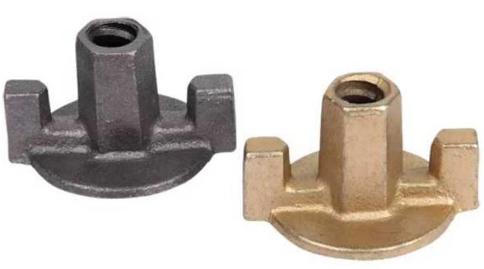 Construction 15mm 17mm Formwork Steel Tie Rod Wing Nut