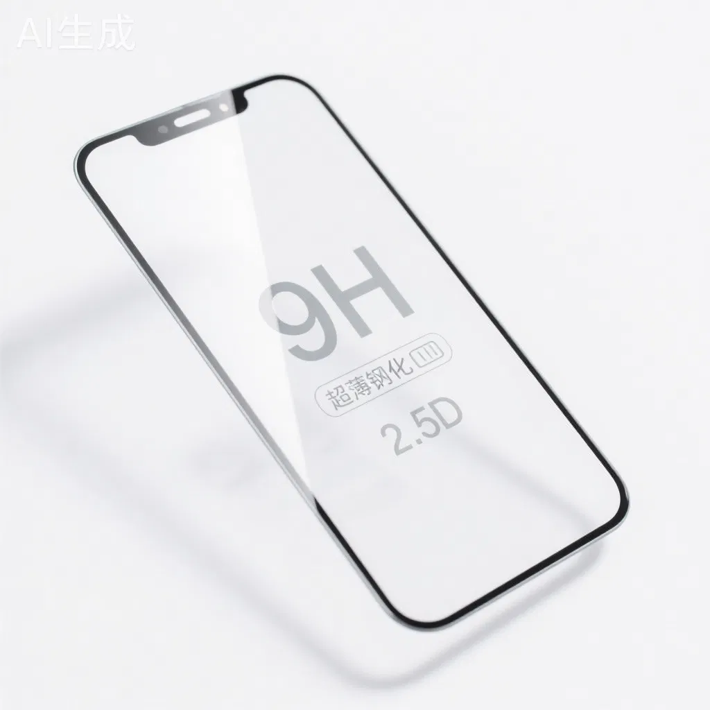 Premium 2.5D Full Coverage Tempered Glass with Silk Print Edge 9h Hardness HD Clear Screen Protector