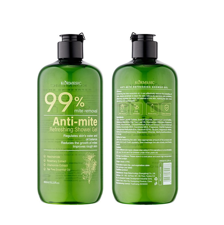 Online Wholesale and Retail Natural Plant Body Wash Refreshing Anti-Mite Fluffy Hair Shampoo and Hair Conditioner 3PCS Set
