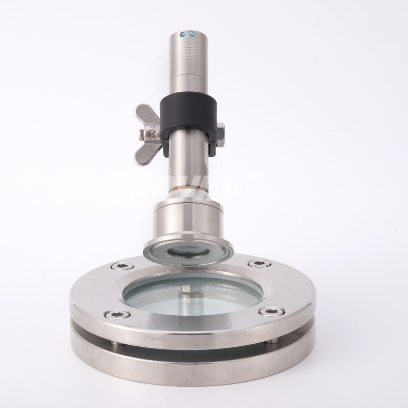 Good Price Casting 1/2''-4'' Sight Glass Flange to with Wiper