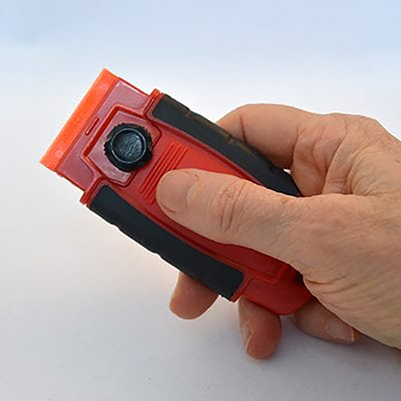 Cleaning Scraper Plastic Razor Scraper with 40X19mm Plastic Blades or Metal Blades