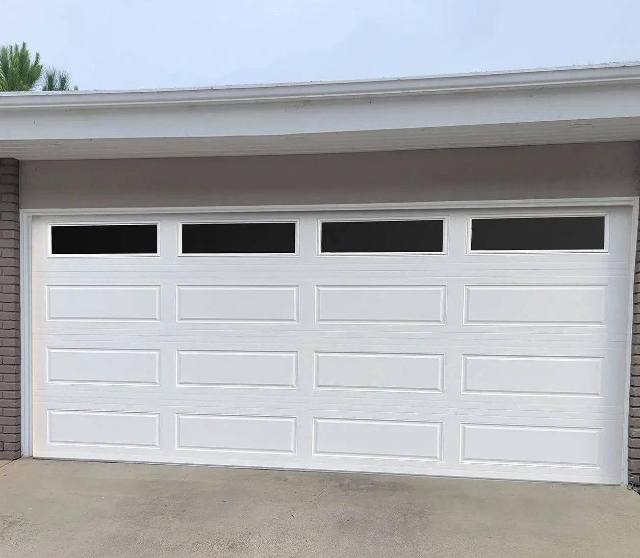 High Quality Flip Steel Garage Door for Residential House with Durable Structure