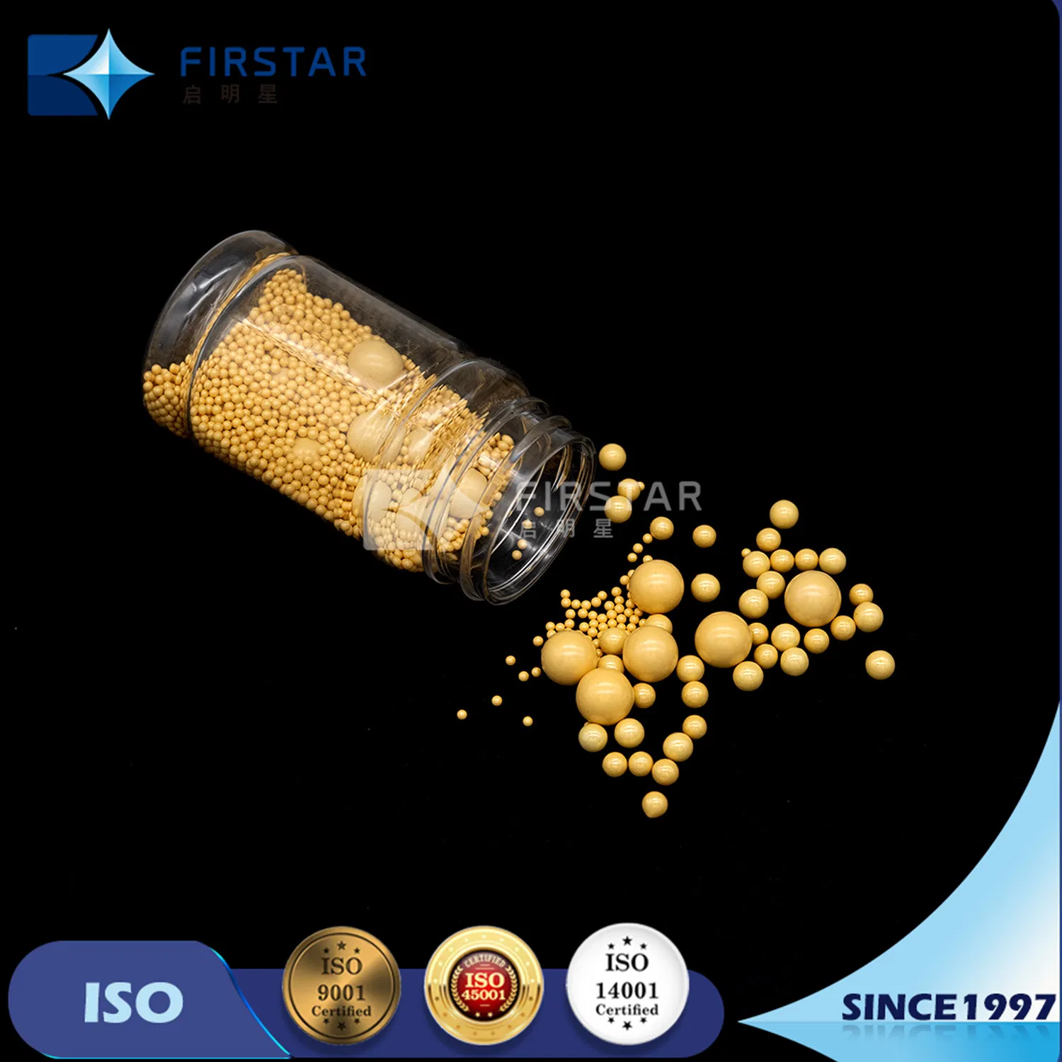 Церий-стабилизированные циркониевые шары для износостойких покрытий