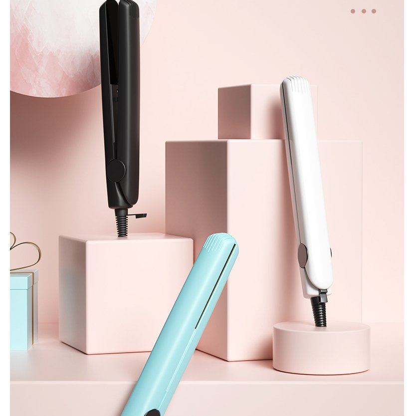 Portable USB Mini Hair Straightener for Effortless Styling Anywhere