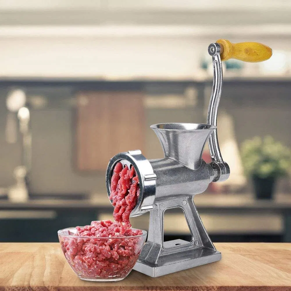 Manual Meat Grinder Household Hand Crank Metal Food Grinder for Meat Vegetable Mincer Grinding Machine Kitchen Utensils