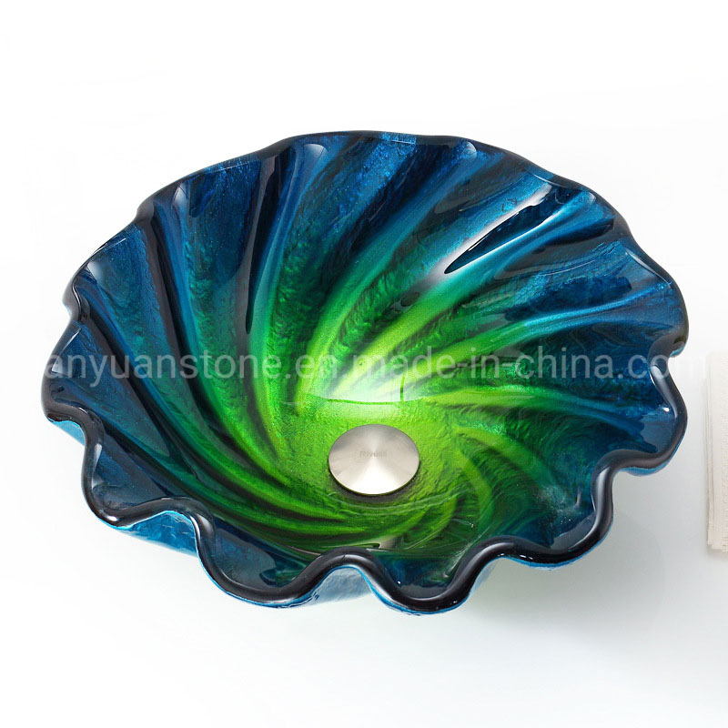 Bathroom Vanity Top Sink/Clean Glass Basins/Outdoor Wash Basin