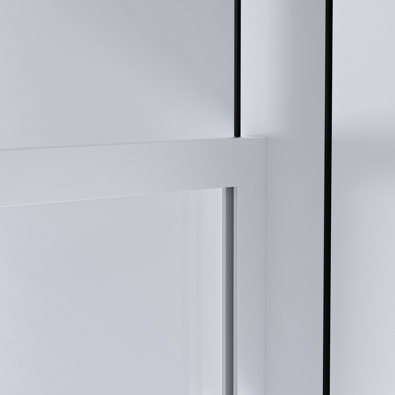 High Quality 8mm 10mm Fixed Tempered Glass Panel Shower Door Bathroom Aluminium Frame Shower Screen