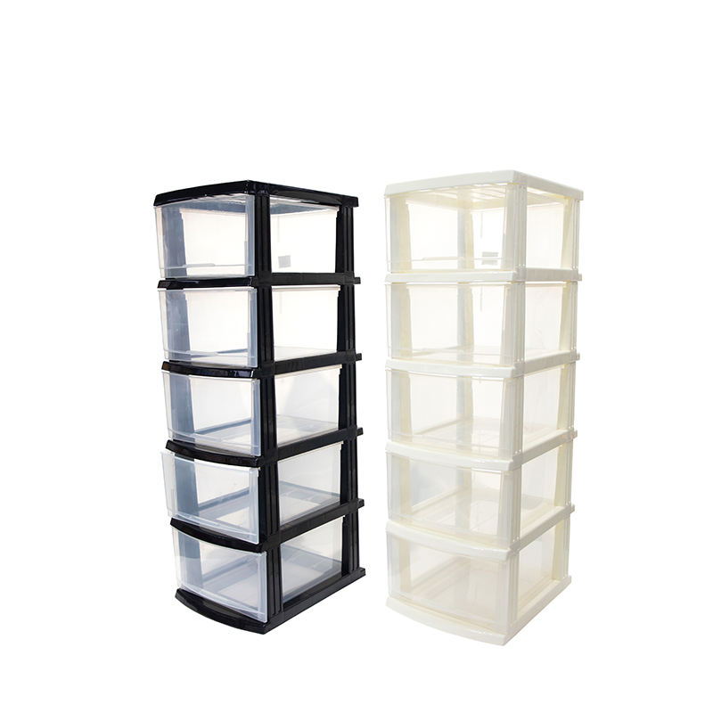 High Quality Transparent Plastic Home and Kitchen Storage Drawer